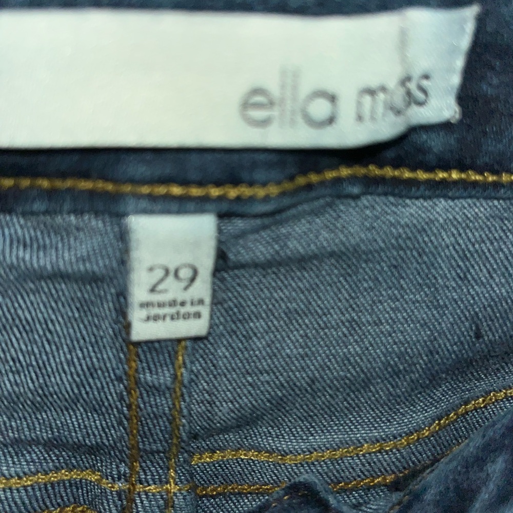 Ella Moss Dark Blue Skinny Jeans Size 29 - Picture 3 of 3